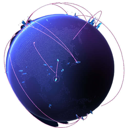 Illustratieve wereldbol voor Wicoda